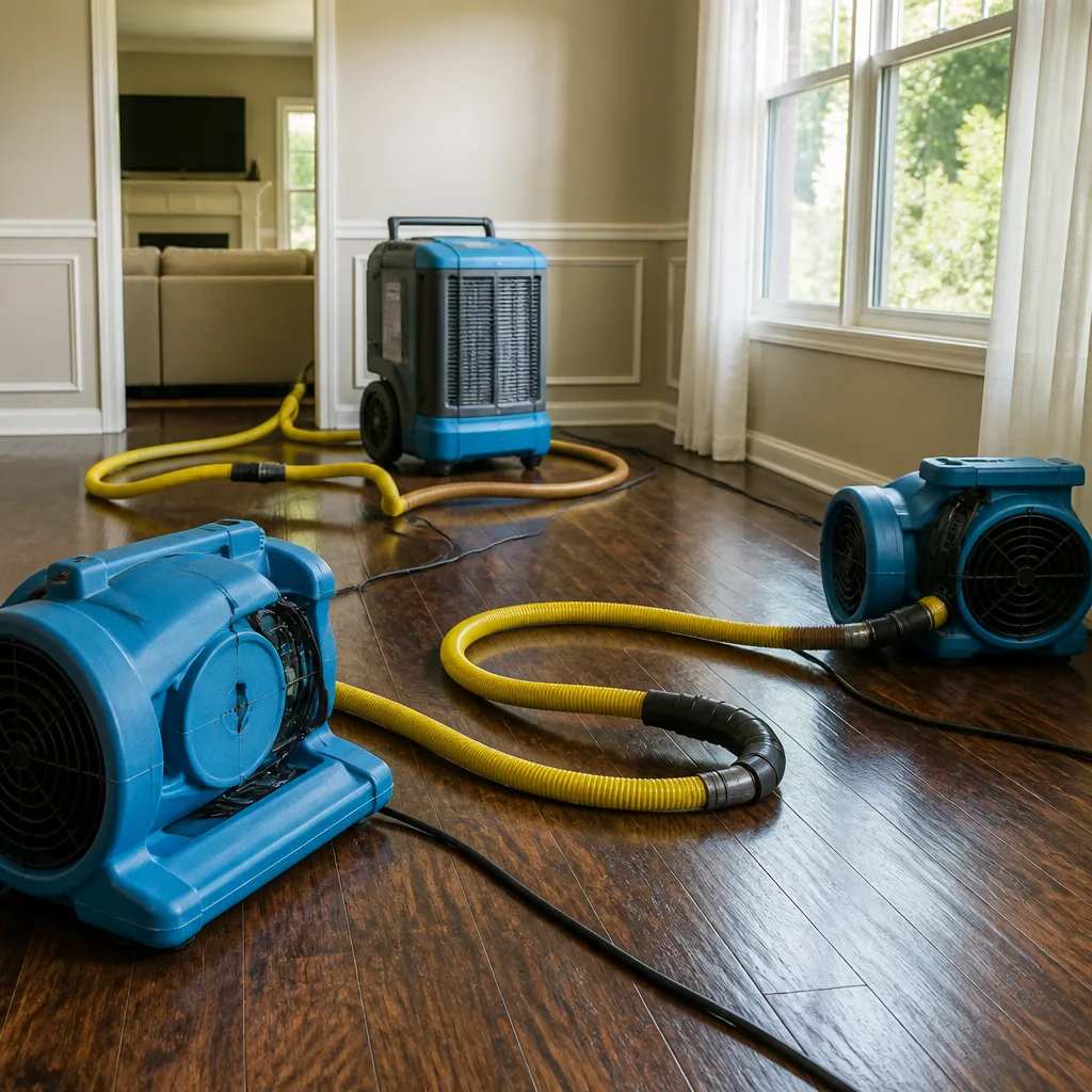Water damage drying